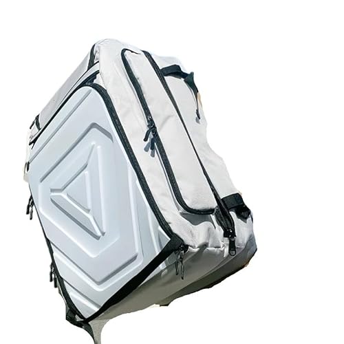 Snowboard Backpack Ski Boot Bag Waterproof Ski Boot Travel Backpack For Ski & Snowboard Boots Ski Helmet Goggles Gloves Skis Snowboard & Accessories For Men Women And Youth Skiing Accessories(White TP von CBFGGOEUDFBS