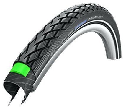 1 x Schwalbe Marathon Green Guard Fahrradreifen Decke + Reflex 40-635 von CBK-MS