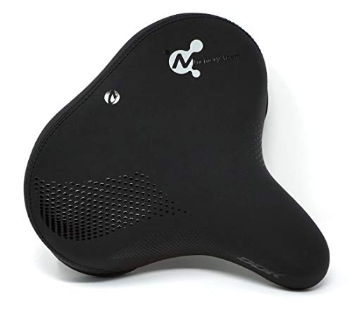 DDK Fahrradsattel XXL mit Memory-Schaum schwarz ideal auch für das E-Bike Unisex CBK-MS Touren City Fahrradsattel für Damen und Herren DDK Fahrradsattel XXL mit Memory-Schaum schwarz ideal auch für das E-Bike Unisex CBK-MS Touren City Fahrradsattel für Damen und Herren von CBK-MS