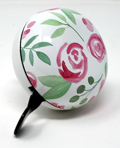 Retro Ding Dong Fahrrad Klingel Glocke Rosen Blumen Rose Roses Ø 80 mm Retro Ding Dong Fahrrad Klingel Glocke Rosen Blumen Rose Roses Ø 80 mm von CBK-MS