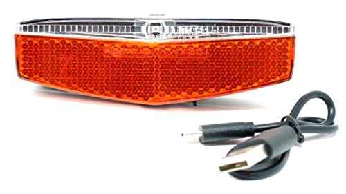 Rücklicht für Gepäckträger Aufladbar per USB Montageweite 50/80 mm Rücklicht für Gepäckträger Aufladbar per USB Montageweite 50/80 mm von CBK-MS