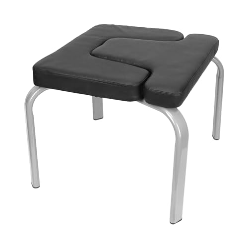CCAUUB Yoga Kopfstandhocker Kopfstand Schwarz Yogastuhl Fitness Bench Zuhause Stuhl, Yoga Kopfstandstuhl für Zuhause und Fitnessstudio, Stahl und PU Polster, Ermüdung Entlasten, 200KG Tragfähigkeit CCAUUB Yoga Kopfstandhocker Kopfstand Schwarz Yogastuhl Fitness Bench Zuhause Stuhl, Yoga Kopfstandstuhl für Zuhause und Fitnessstudio, Stahl und PU Polster, Ermüdung Entlasten, 200KG Tragfähigkeit von CCAUUB