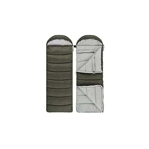 Schlafsäcke Schlafsack Ultraleichter Winterschlafsack aus Baumwolle Leichter wasserdichter Schlafsack Outdoor-Camping-Schlafsack (Grün U150) von CCKUHN
