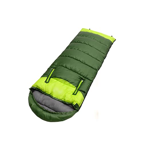 Schlafsäcke für Erwachsene, 3-Jahreszeiten-Schlafsäcke aus hohler Baumwolle, Spleiß-Schlafsäcke für Outdoor-Sport, dick, zum Wandern, Camping, Klettern, Warmer Schlafsack (eine Far von CCKUHN
