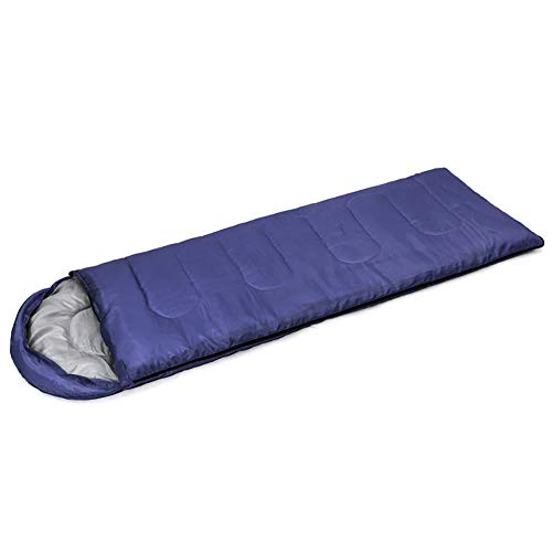 Schlafsäcke für Erwachsene, Umschlagschlafsack für Erwachsene, ultraleichter Campingschlafsack, Reiseschlafsack für Erwachsene, Zeltschlafsack, Kletter- und Campingausrüstung, Blau von CCKUHN
