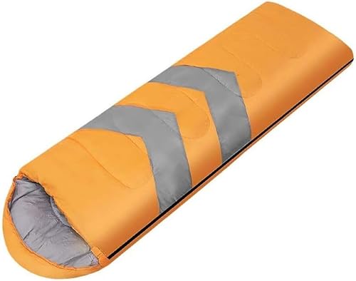 Umschlag-Camping-Schlafsack für Erwachsene, Jugendliche, Kinder und Jungen, tragbar für Reisen und Wandern, wasserdichter, Leichter Outdoor-Schlafsack (D 1,6 kg) von CCKUHN