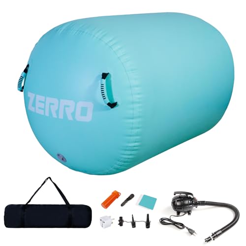 CCLIFE Air Roll 100cm Aufblasbare Gymnastik Tumbling Track Luftpumpe Yoga Gymnastik Rolle Gymnastikmatte Fitnessrolle Φ60 Blaugrün CCLIFE Air Roll 100cm Aufblasbare Gymnastik Tumbling Track Luftpumpe Yoga Gymnastik Rolle Gymnastikmatte Fitnessrolle Φ60 Blaugrün von CCLIFE