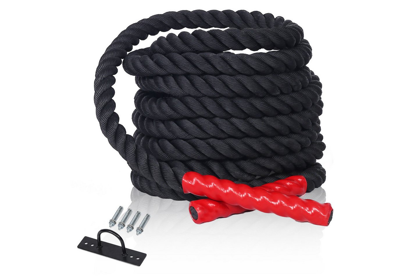 CCLIFE Springseil Battle Ropes Schlachtseil 9m 12m 15m Ø38mm Fitnesse Sport CCLIFE Springseil Battle Ropes Schlachtseil 9m 12m 15m Ø38mm Fitnesse Sport von CCLIFE