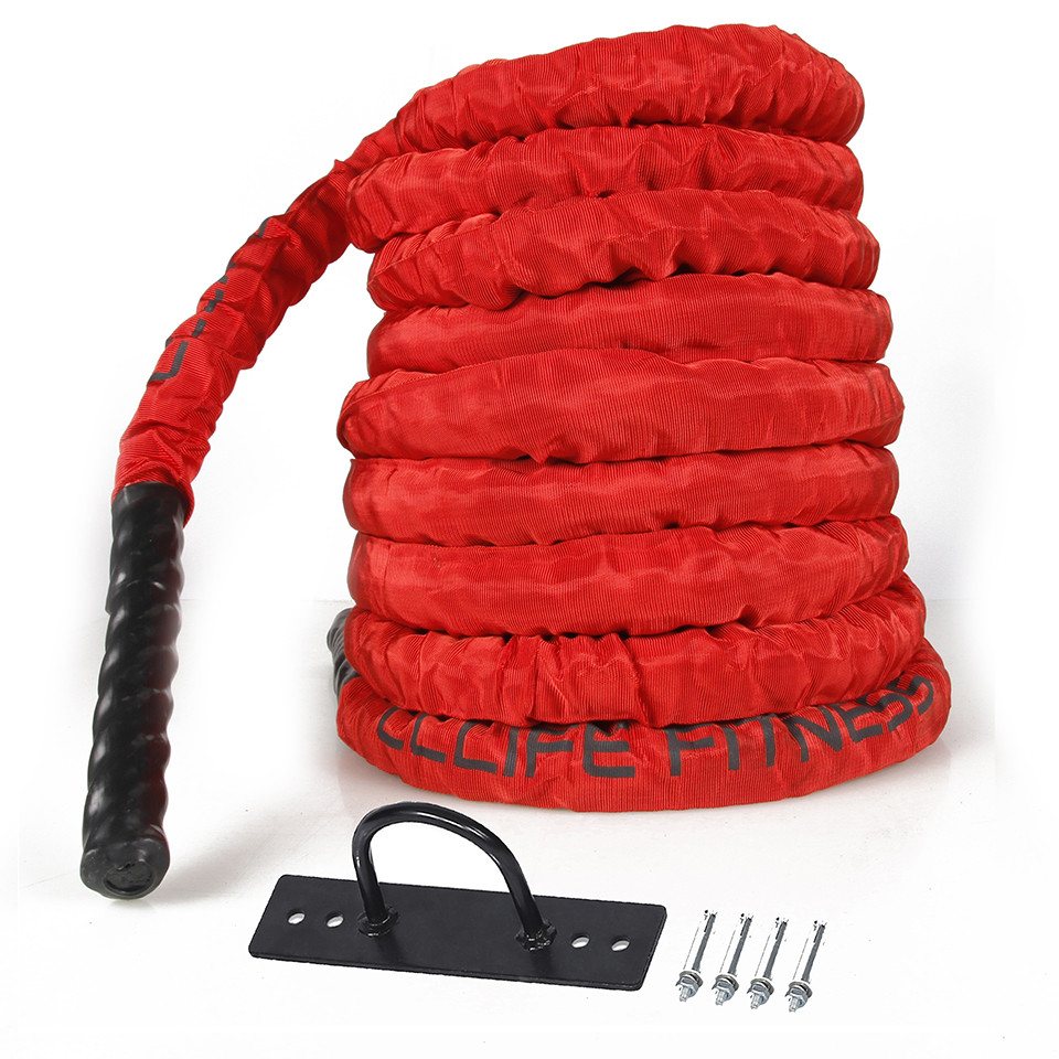 CCLIFE Springseil Battle Ropes Schlachtseil 9m 12m 15m Ø38mm Fitnesse Sport CCLIFE Springseil Battle Ropes Schlachtseil 9m 12m 15m Ø38mm Fitnesse Sport von CCLIFE