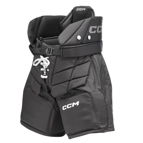 CCM F5 Goalie Hose Junior, Größe:L, Farbe:schwarz von CCM