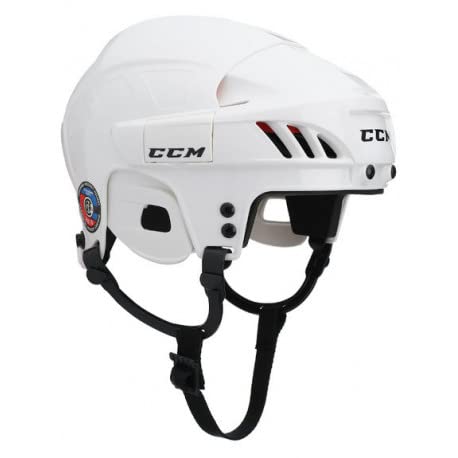 CCM HT50 HF Eishockeyhelm, Junior, Größe: XS (Weiß) von CCM
