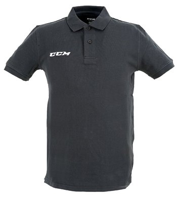 CCM Herren T-Shirt Team Pique SR, Weiss, XL von CCM