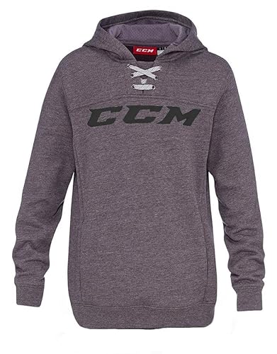 CCM Hockey Logo Hoody - Grey - Senior XS CCM Hockey Logo Hoody - Grey - Senior XS von CCM