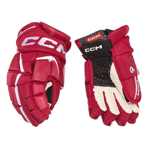 CCM Jetspeed FT6 Handschuhe Senior, Größe:15 Zoll, Farbe:schwarz/rot/weiß CCM Jetspeed FT6 Handschuhe Senior, Größe:15 Zoll, Farbe:schwarz/rot/weiß von CCM