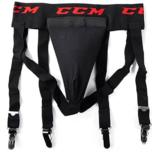 CCM Jock Combo 3in1 Tiefschutz mit Straps Senior von CCM