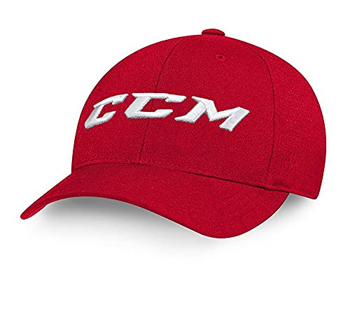 CCM Kappe Team Flexfit Cap, Rot, L/XL CCM Kappe Team Flexfit Cap, Rot, L/XL von CCM