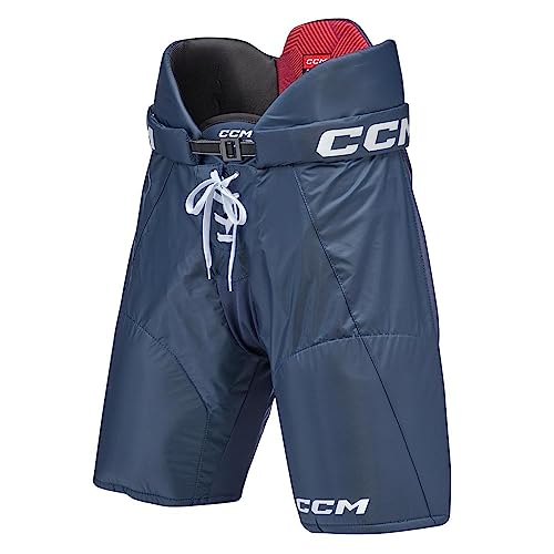 CCM Next Eishockey Hose für Herren, Junior (Navy, Größe: S) von CCM