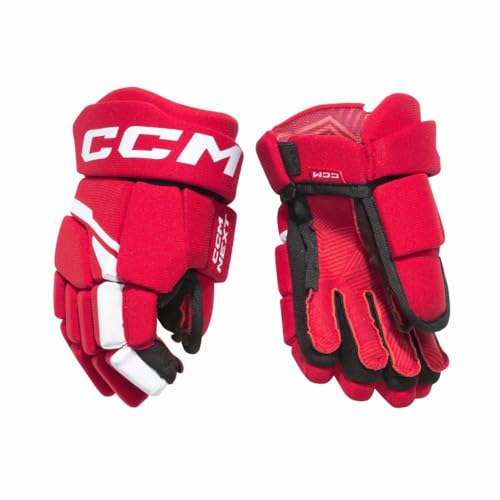 CCM Next Handschuhe Junior HGNEXT23, Größe:12 Zoll, Farbe:rot/weiß CCM Next Handschuhe Junior HGNEXT23, Größe:12 Zoll, Farbe:rot/weiß von CCM