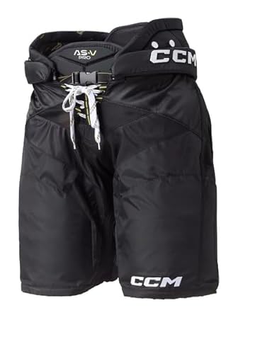 CCM Super Tacks AS-V Pro Hose Junior, Größe:M, Farbe:schwarz von CCM