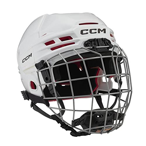 CCM Tacks 70 Helm Combo Bambini, Größe:Junior, Farbe:Weiss CCM Tacks 70 Helm Combo Bambini, Größe:Junior, Farbe:Weiss von CCM