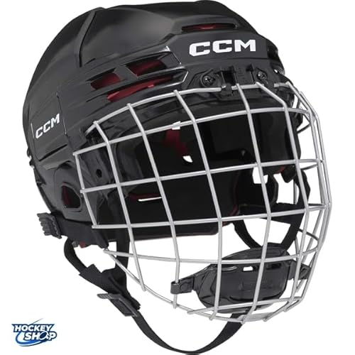 CCM Tacks 70 Helm Combo Junior, Farbe:Schwarz CCM Tacks 70 Helm Combo Junior, Farbe:Schwarz von CCM
