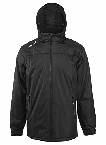 CCM Team Winter Jacket - Black - Senior XL von CCM