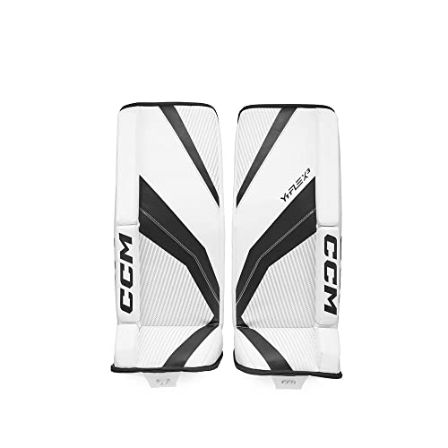 CCM YFlex 3 Goalie Schiene Bambini, Größe:24 Zoll, Farbe:weiß/schwarz von CCM