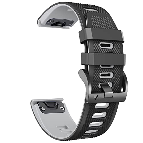 CCMYNSW 22 26mm Silikon Armband Straps Für Garmin Fenix ​​6 6X Pro 5X 5 5S 3HR Enduro Forerunner 935 945 Smart Uhr Band Quick Releas von CCMYNSW