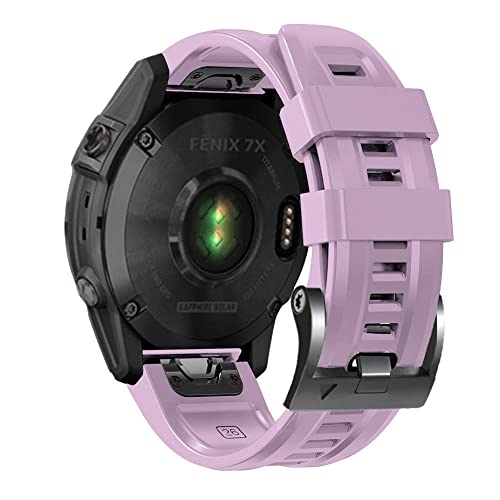 CCMYNSW 26 22mm Armband für Garmin Fenix ​​6 6X Pro 5 5X Plus 3HR 935 Silikonband Fenix ​​7 7X Epix Fenix7 Uhr Easyfit Handschlaufe von CCMYNSW