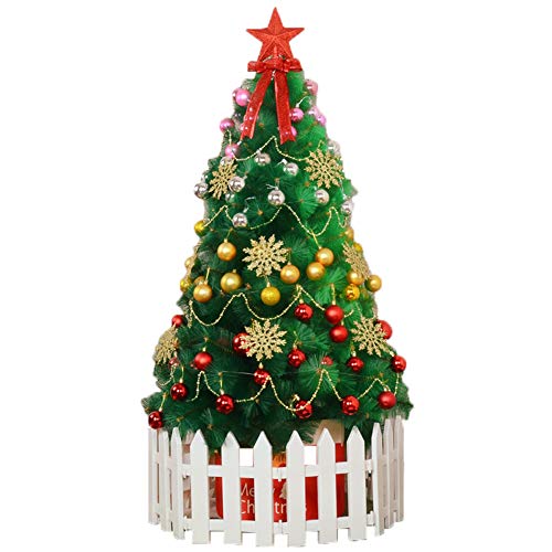 CCMYNSW Künstlicher Tannennadel-Weihnachtsbaum, Premium-Luxus-Weihnachtskiefer, wunderschöne Weihnachtsbäume, Dekorationen und Ornamente, C, 240 cm (8 Fuß), das Neue von CCMYNSW