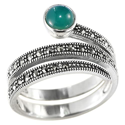 CCMYNSW S925 Sterling Silber Ring, Ehering für Frauen Mehrere Ringe Eheringe Ringe für Frauen von CCMYNSW