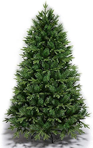 CCMYNSW Weihnachtsbaum Weihnachtsbaum Christbaum Künstliche Bäume Dekoration Weihnachtsbaum PVC Künstlicher Klapp-Deko-Weihnachtsbaum (Grün. 240cm(7.8ft)) Der Neue von CCMYNSW