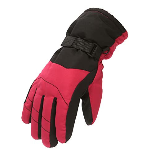 CCOOfhhc Handschuhe Kinder wasserdichte Winddichte Arbeitshandschuhe Snowboard Handschuhe Winter Warm Fahrradhandschuhe Sporthandschuhe Fleece Ski Handschuhe Für 2-13 Jahre Mädchen Und Jungen von CCOOfhhc