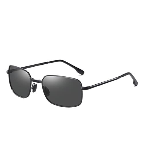 CCTUNG Sonnenbrille Tragbare Faltbare Photochrom Polarisierte Sonnenbrille Für Männer Falten Sonnenbrillen Frauen Trendprodukte Anti-Blend-Black-Gray,Original von CCTUNG