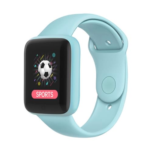 CCYLEZ Smartwatches für Männer und Frauen, 1,4 Zoll Smartwatches mit Schrittzähler, Musikwiedergabe, Kalorien, Fitnessuhr für Android OS Telefone (Blue) von CCYLEZ