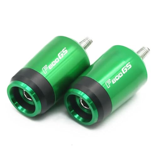 CDBFWD 7/8''22mm Motorrad Lenker Stecker Universal Lenker Hand Griff Griff Bar Enden Passt für BMW F800GS F 800 GS F800 GS-Green von CDBFWD