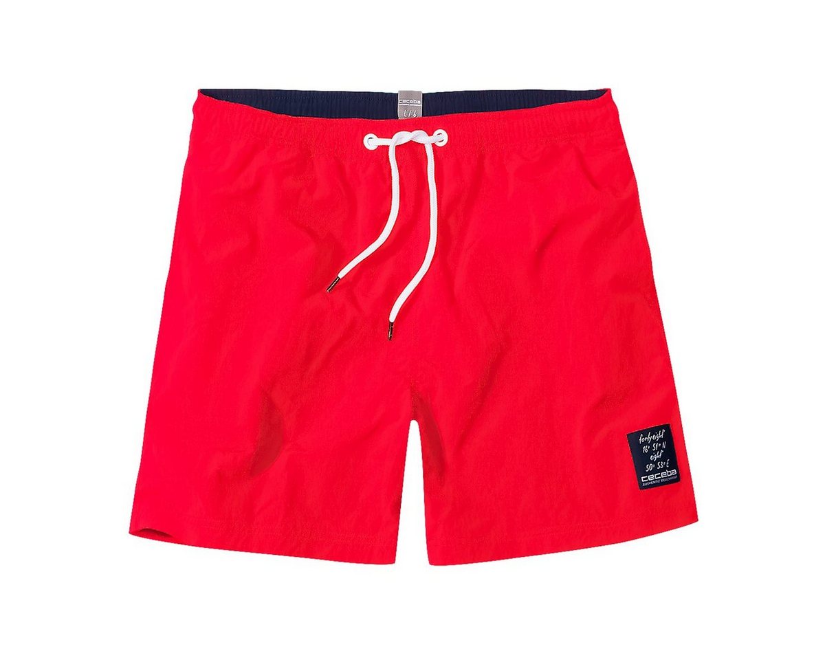 CECEBA Badeshorts Ceceba Badeshorts rot Übergröße CECEBA Badeshorts Ceceba Badeshorts rot Übergröße von CECEBA