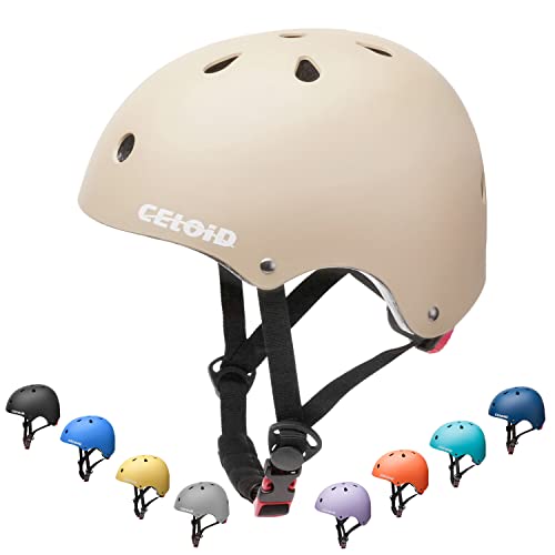 CELOID Kinderhelm Single Aprikose S: 46–52 cm, geeignet für Kinder im Alter von 3–7 Jahren, Unisex, Kinderradhelm CELOID Kinderhelm Single Aprikose S: 46–52 cm, geeignet für Kinder im Alter von 3–7 Jahren, Unisex, Kinderradhelm von CELOID