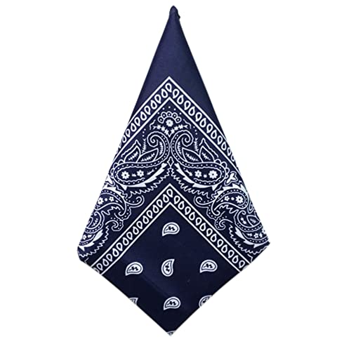 CENMEN Set mit 1 Bandana Paisley Marineblau - Schal aus Kaschmir-Baumwolle verkauft von 1 von CENMEN