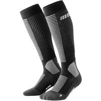 CEP Cold Weather lange Laufsocken Damen 301 - black II (34-37) von CEP