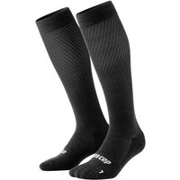 CEP Flight Compression Socks Tall Men schwarz von CEP