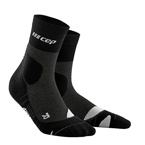 CEP - HIKING MERINO MID CUT SOCKS REDESIGN für Damen | Knöchellange Wandersocken mit Kompression | Trekkingsocken für optimale Trittsicherheit in Stonegrey/Grey | Größe III CEP - HIKING MERINO MID CUT SOCKS REDESIGN für Damen | Knöchellange Wandersocken mit Kompression | Trekkingsocken für optimale Trittsicherheit in Stonegrey/Grey | Größe III von CEP