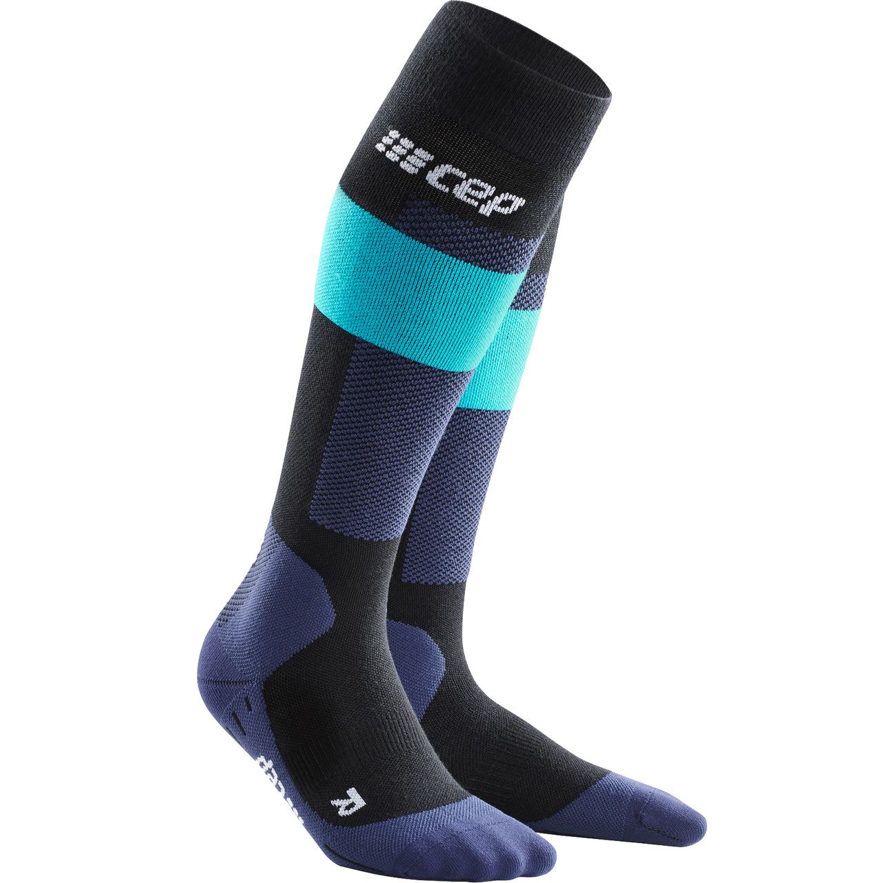 CEP Herren Skisocken MERINO COMPRESSION blue CEP Herren Skisocken MERINO COMPRESSION blue von CEP