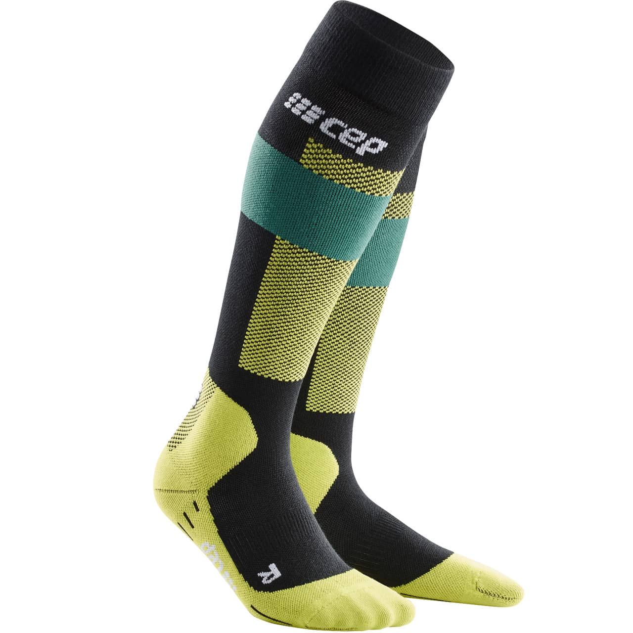 CEP Herren Skisocken MERINO COMPRESSION green von CEP