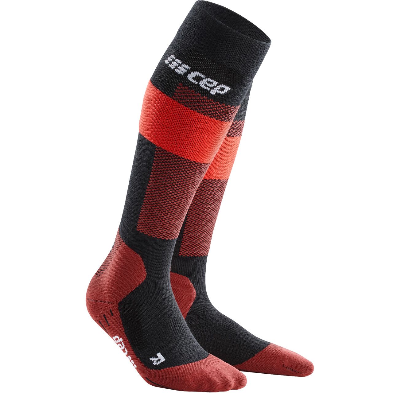 CEP Herren Skisocken MERINO COMPRESSION red CEP Herren Skisocken MERINO COMPRESSION red von CEP