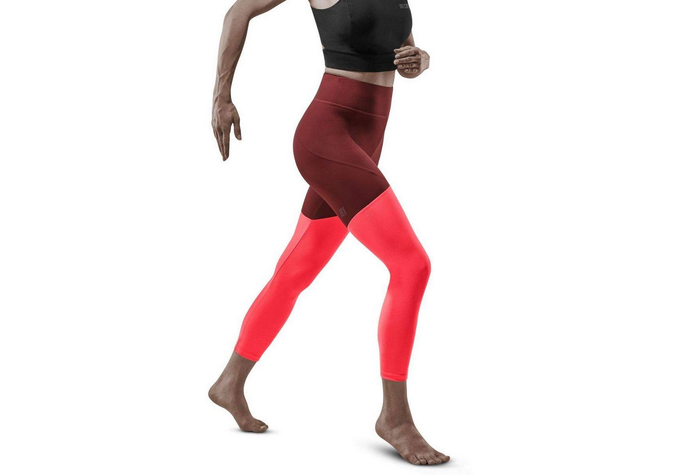 CEP Lauftights ULTRALIGHT 7/8 Tights women W2A478 Support für geforderte Beine von CEP