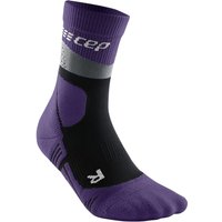 CEP Max Cushion Mid-Cut Wandersocken Herren 824 - grey/purple V (45-48+) von CEP