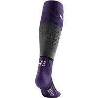 CEP Max Cushion lange Wandersocken Damen 824 - grey/purple II (34-37) von CEP