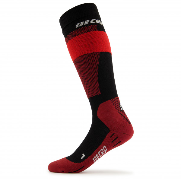 CEP - Merino Skiing Socks Tall - Skisocken Gr IV rot von CEP