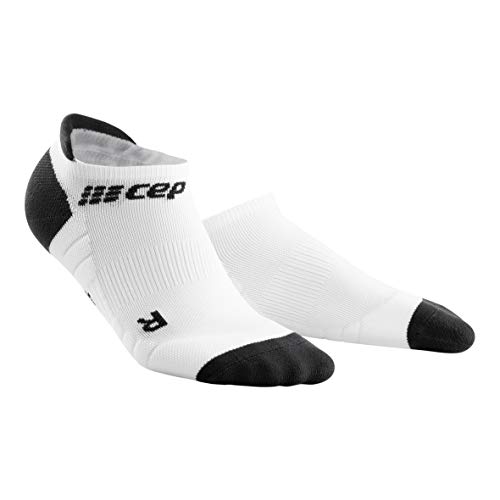 CEP - NO SHOW SOCKS 3.0 für Herren | Sportsocken für Workout und Fitness in weiß/grau, Größe IV von CEP